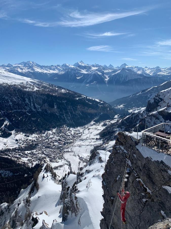 Appartement 1,5 Piece Leukerbad Bagian luar foto